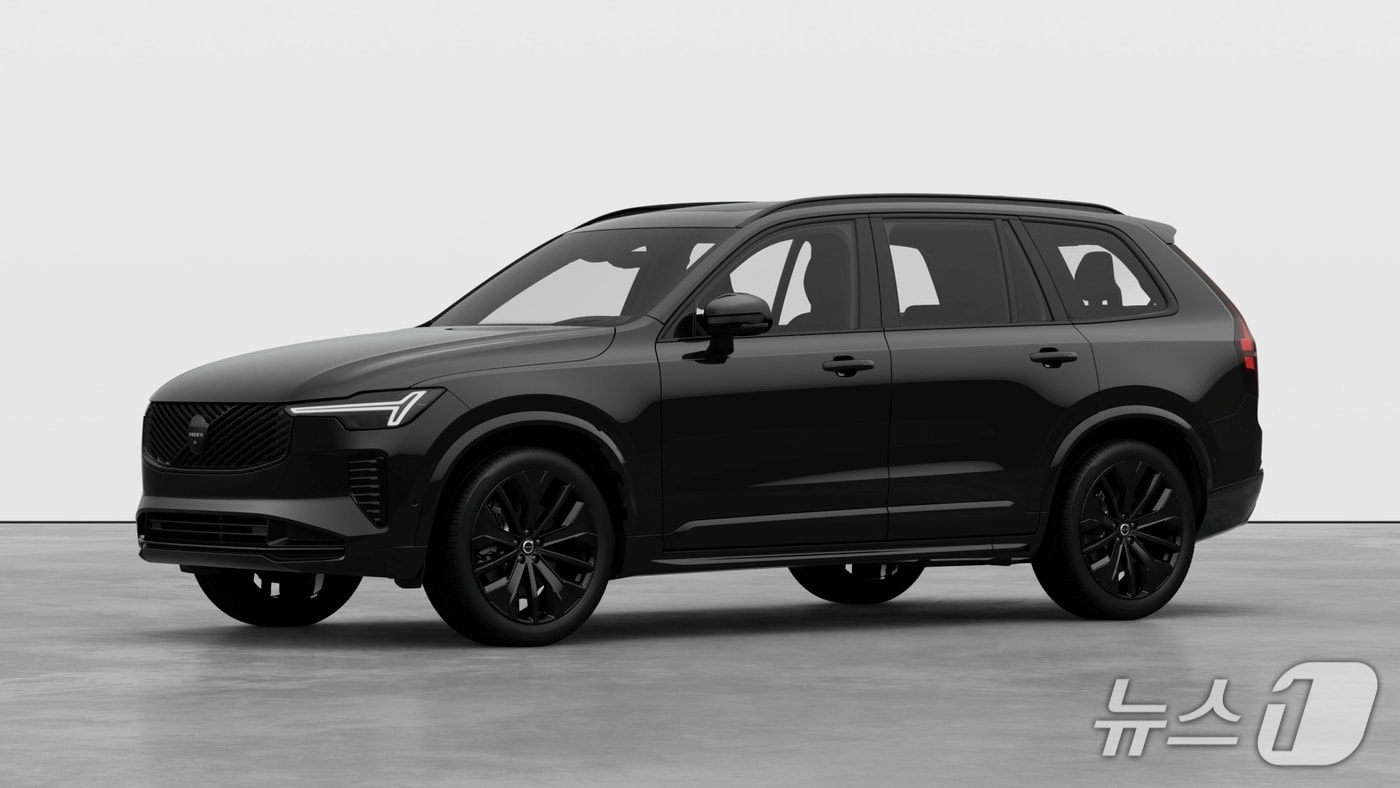 XC90 블랙 에디션(볼보자동차코리아 제공)