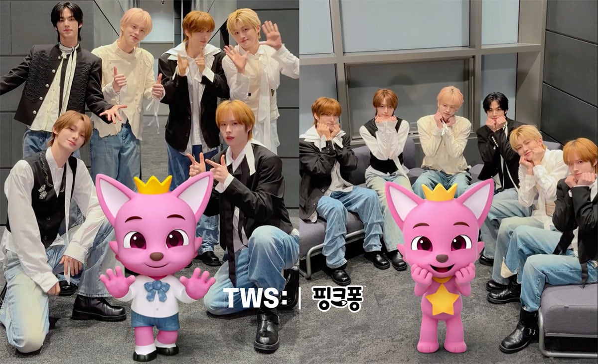 핑크퐁 X TWS(투어스) 어린이날 콜라보 콘텐츠 공개