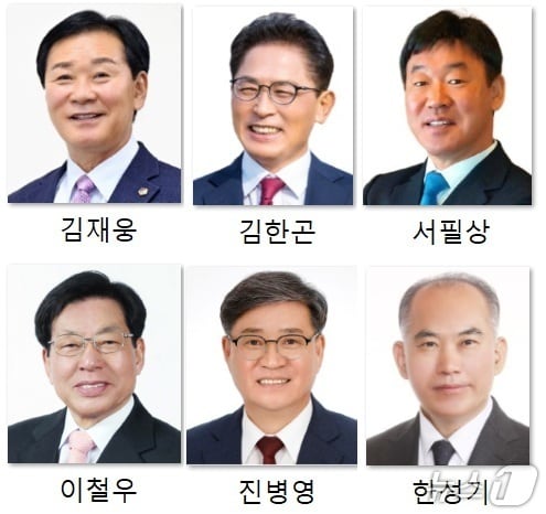 함양군수 출마 예비후보들(가나다 순)