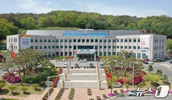 계룡시청 전경