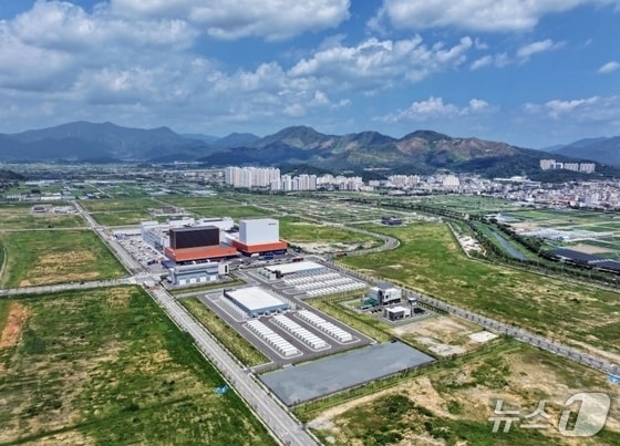 밀양 나노융합 국가산업단지 전경.(밀양시 제공. 재판매 및 DB금지)