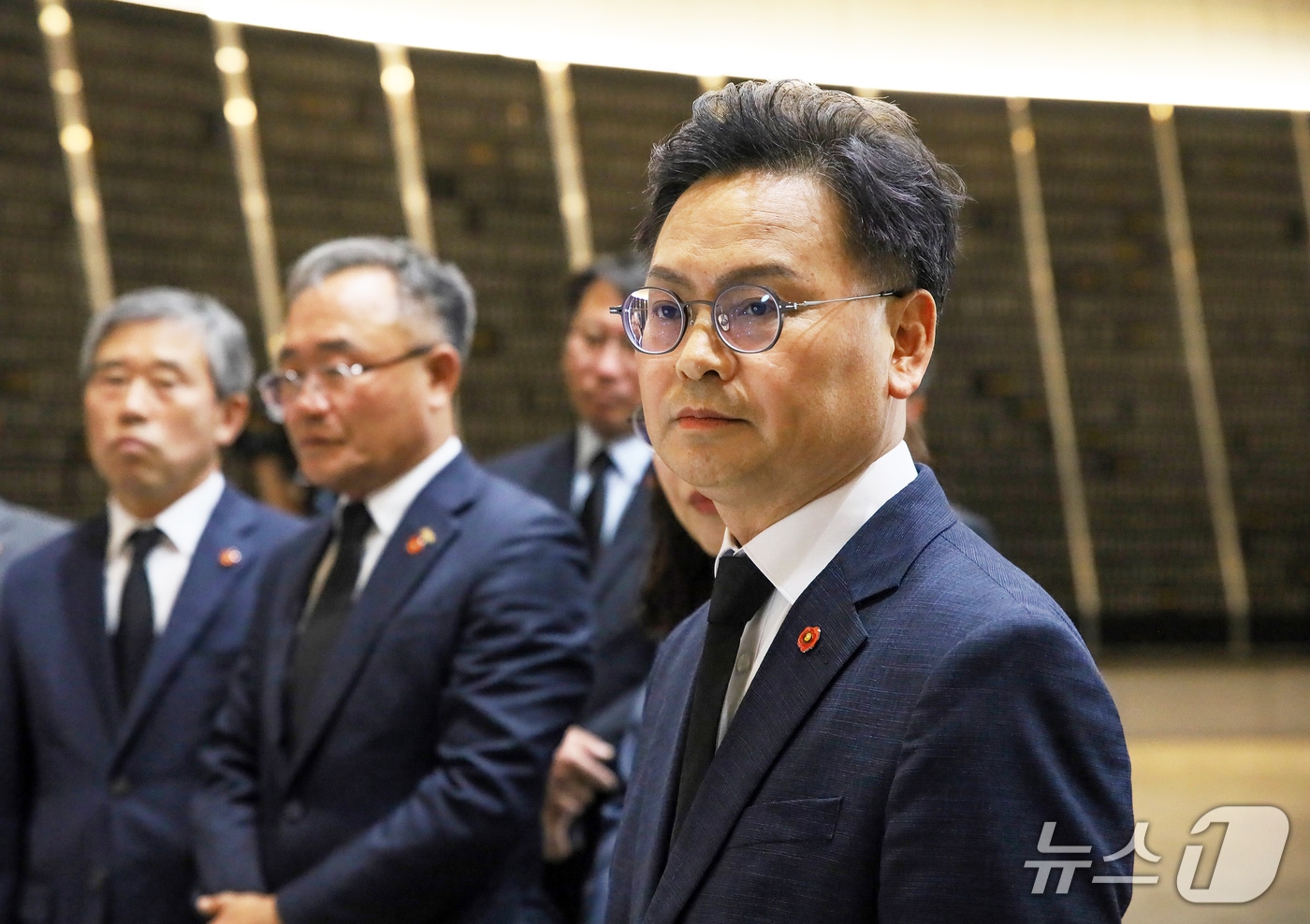 제주4·3평화공원을 방문한 김성범 더불어민주당 서귀포시 국회의원 예비후보.2026.5.7./뉴스1