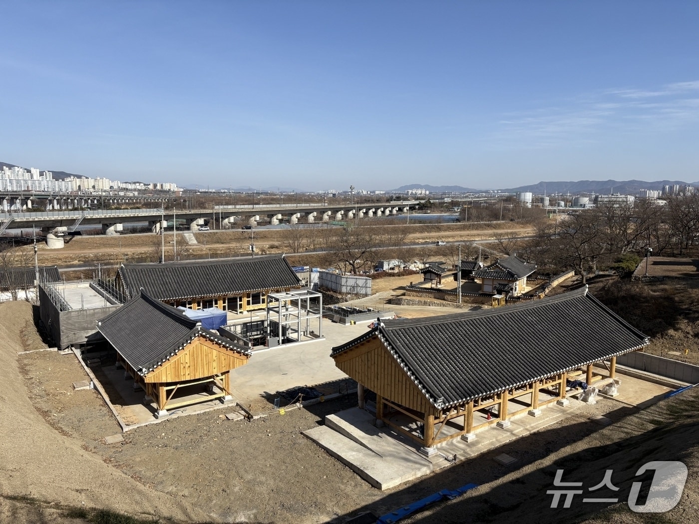 대구 수성구 고산서당 전통문화교육관 공사 현장(대구 수성구 제공. 재판매 및 DB금지)