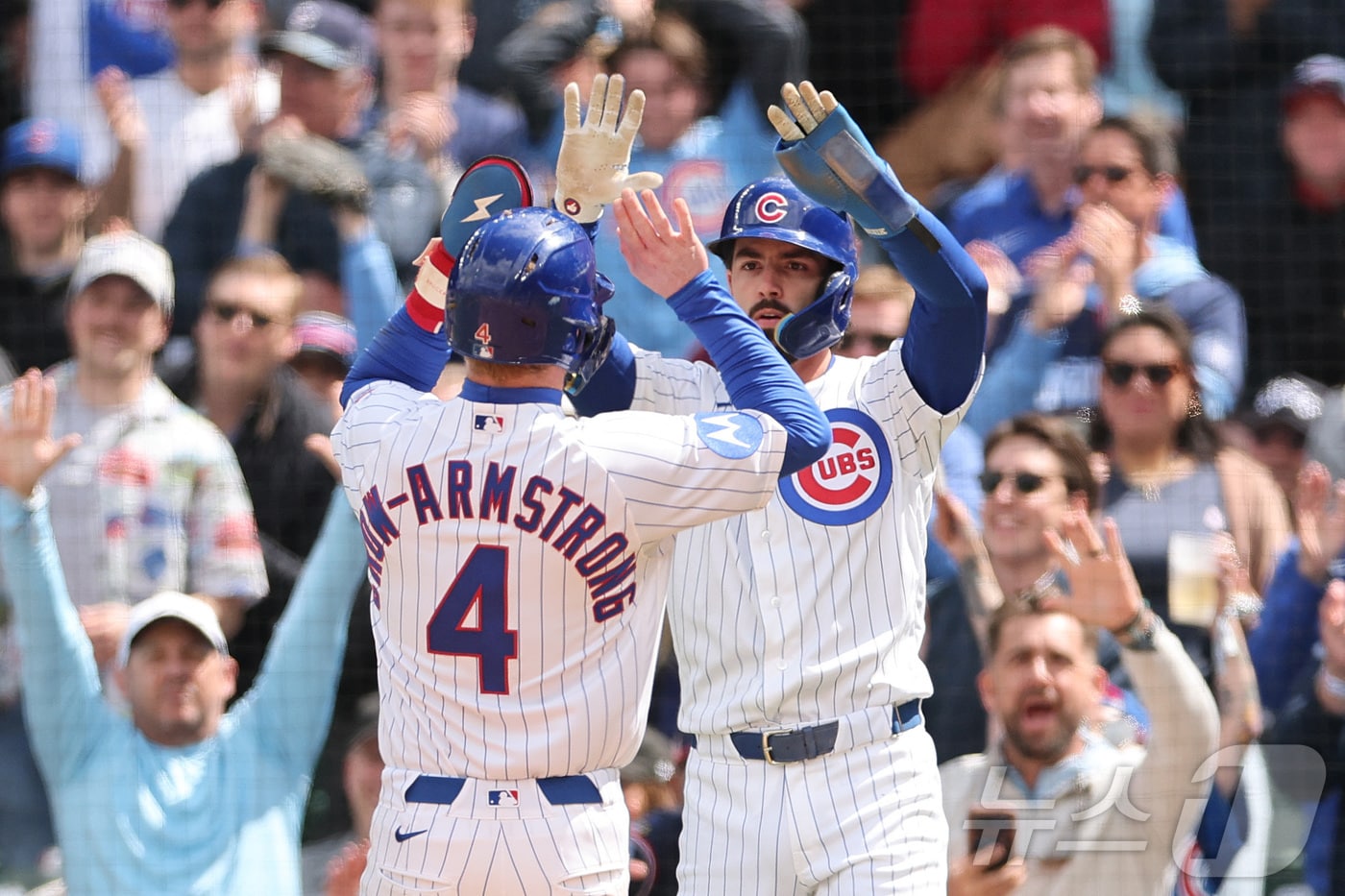 MLB 시카고 컵스가 홈 15연승을 달리며 1935년 이후 홈 최다 연승을 작성했다.ⓒ AFP=뉴스1