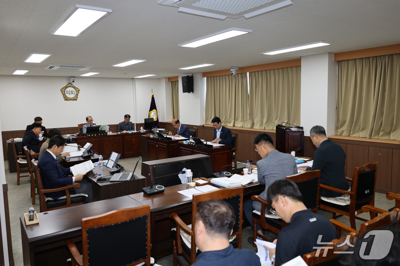 행정사무감사 자료사진 (금산군의회 제공.재판매 및 DB금지)/뉴스1