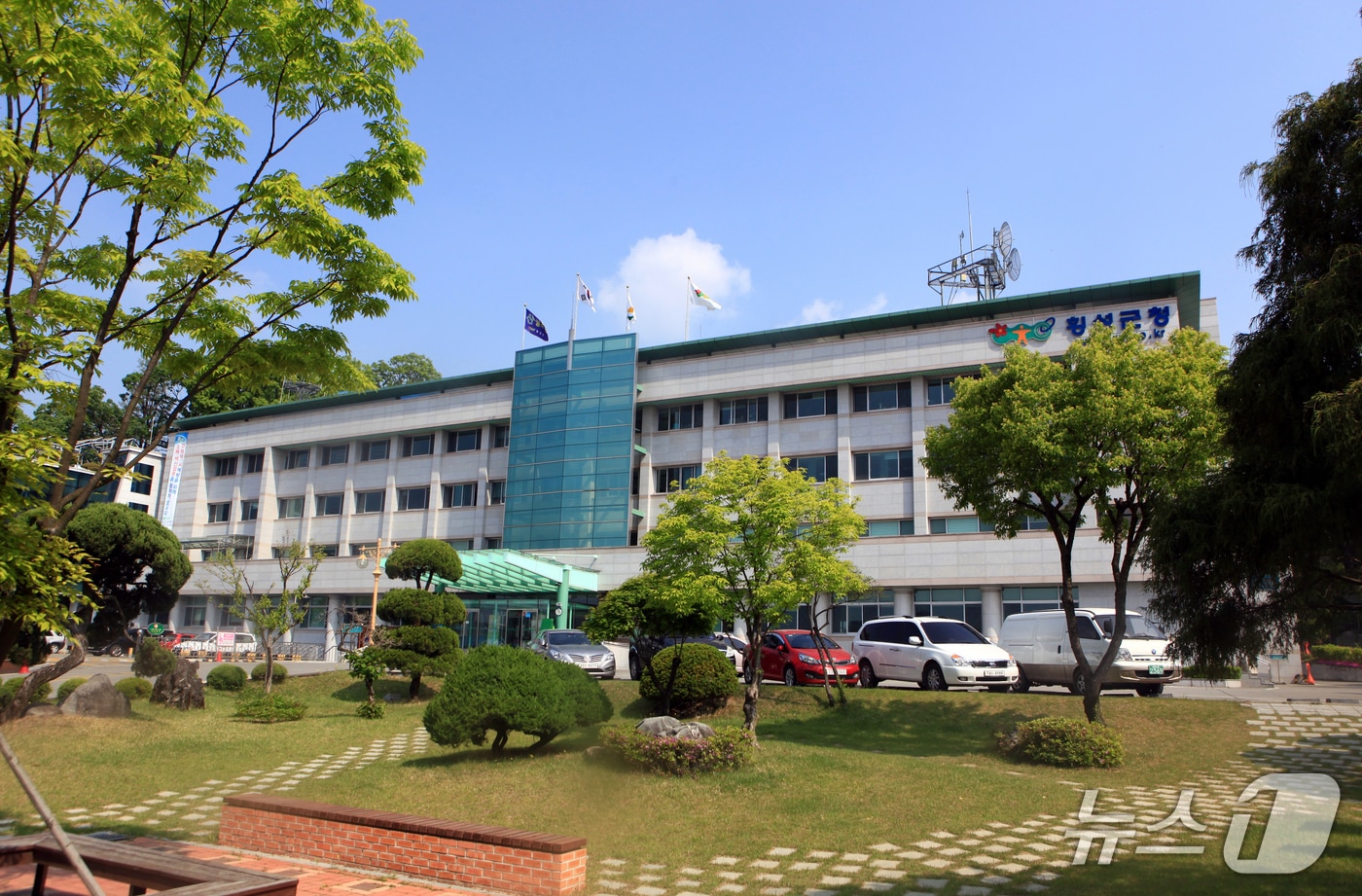 횡성군청 전경./뉴스1