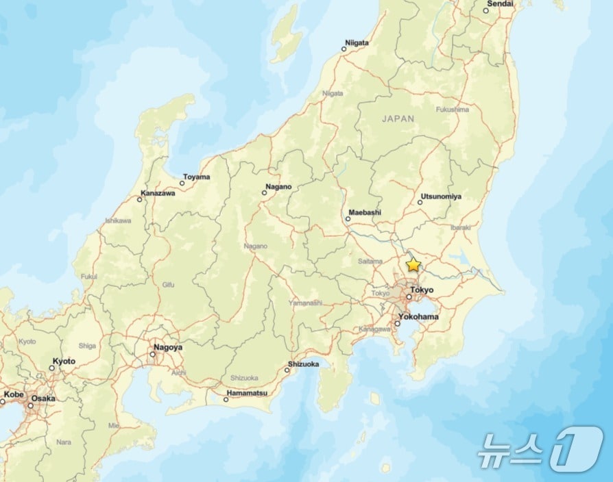일본 사이타마현서 규모 5.5 지진