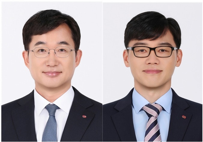 백우기 한국전력 기획부사장(왼쪽), 전찬혁 해외원전사업본부장(한국전력 제공. 재판매 및 DB금지) 2026.6.17 /뉴스1