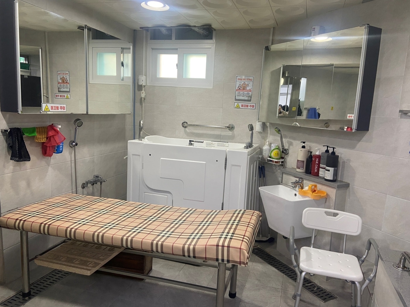 성동종합사회복지관 내 목욕 시설(성동구 제공)