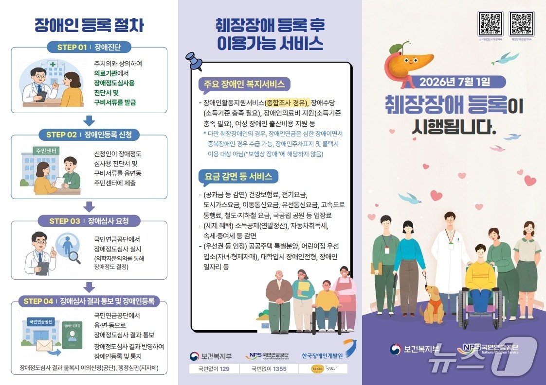 췌장 장애 등록 홍보물.(시흥시 제공)