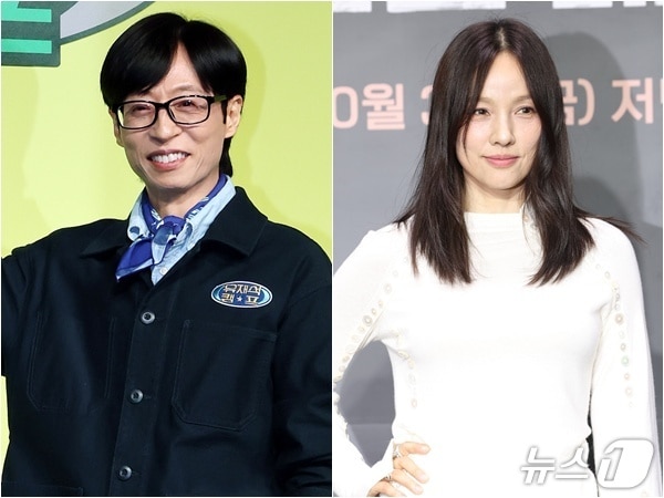 왼쪽 방송인 유재석, 가수 이효리 / 뉴스1 DB
