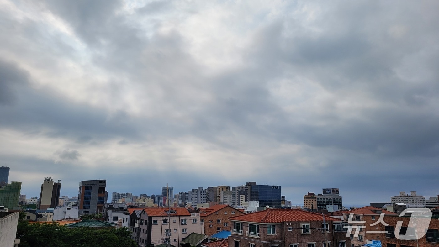 구름 낀 하늘.(자료사진)/뉴스1