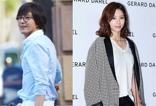 배용준(왼쪽), 박수진 부부 / 뉴스1 DB