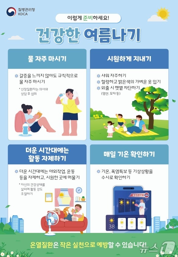 온열질환 예방 홍보물.(강릉시 제공, 재판매 및 DB 금지) 2026.6.22/뉴스1