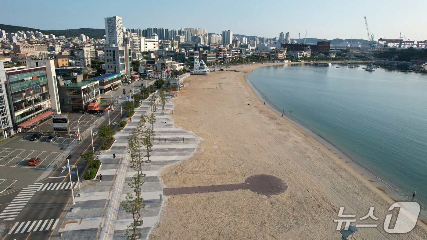 일산해수욕장 해안산책로.(울산 동구 제공. 재판매 및 DB금지)/뉴스1