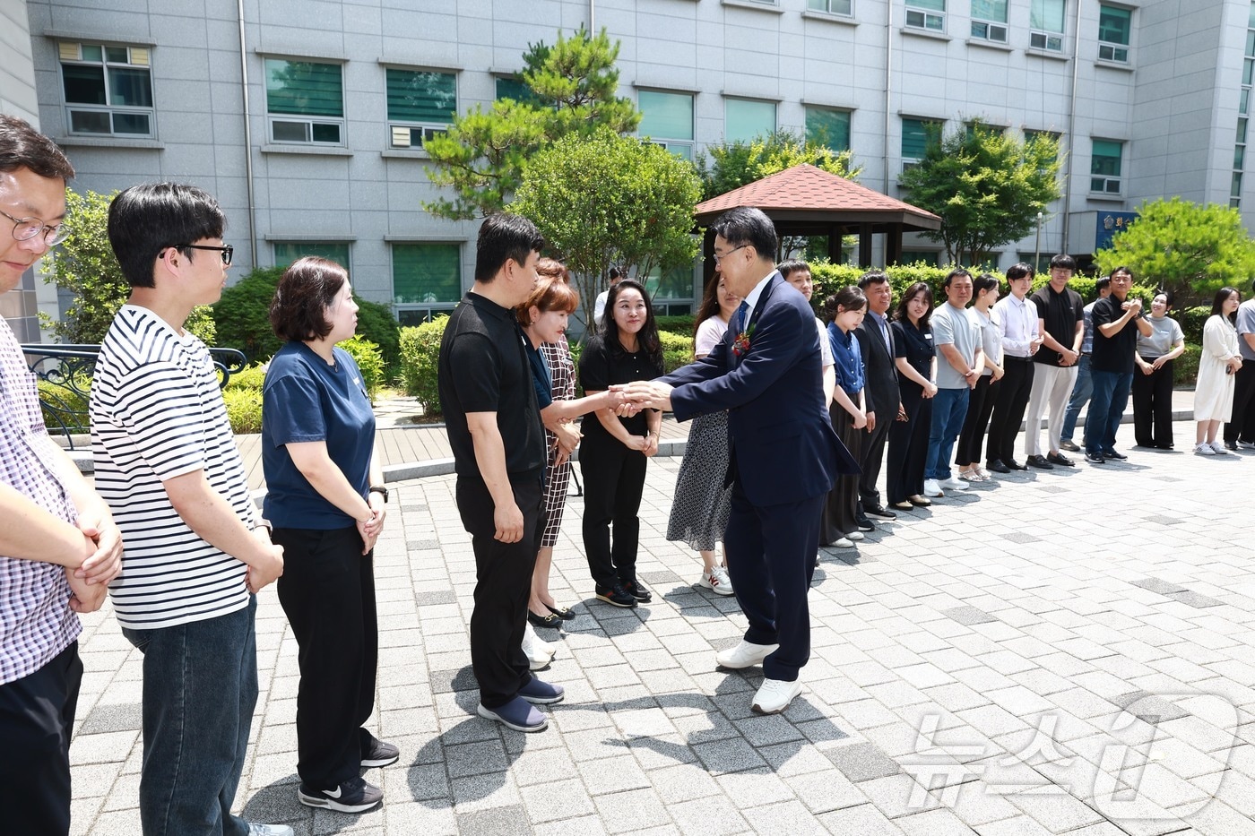 구복규 전남 화순군수가 4년간의 민선 8기 군수 임기를 마무리하고 30일 이임했다.(화순군 제공, 재배포 및 DB 금지) ⓒ 뉴스1