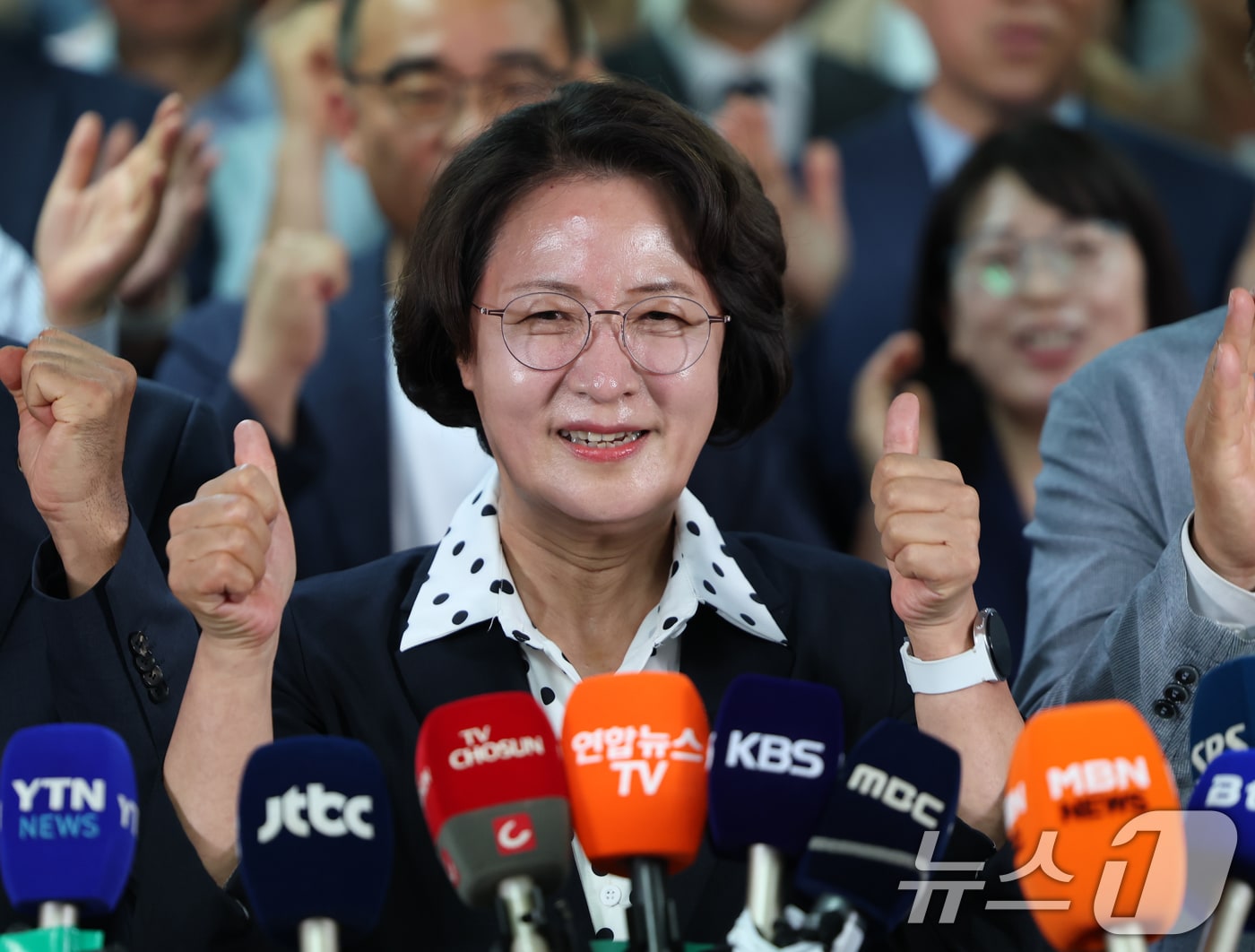 추미애 더불어민주당 경기도지사 당선인. ⓒ 뉴스1