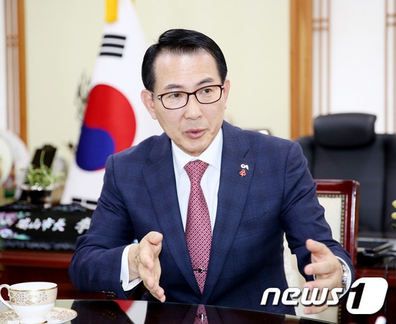  이완섭 국민의힘 서산시장 후보. / 뉴스1