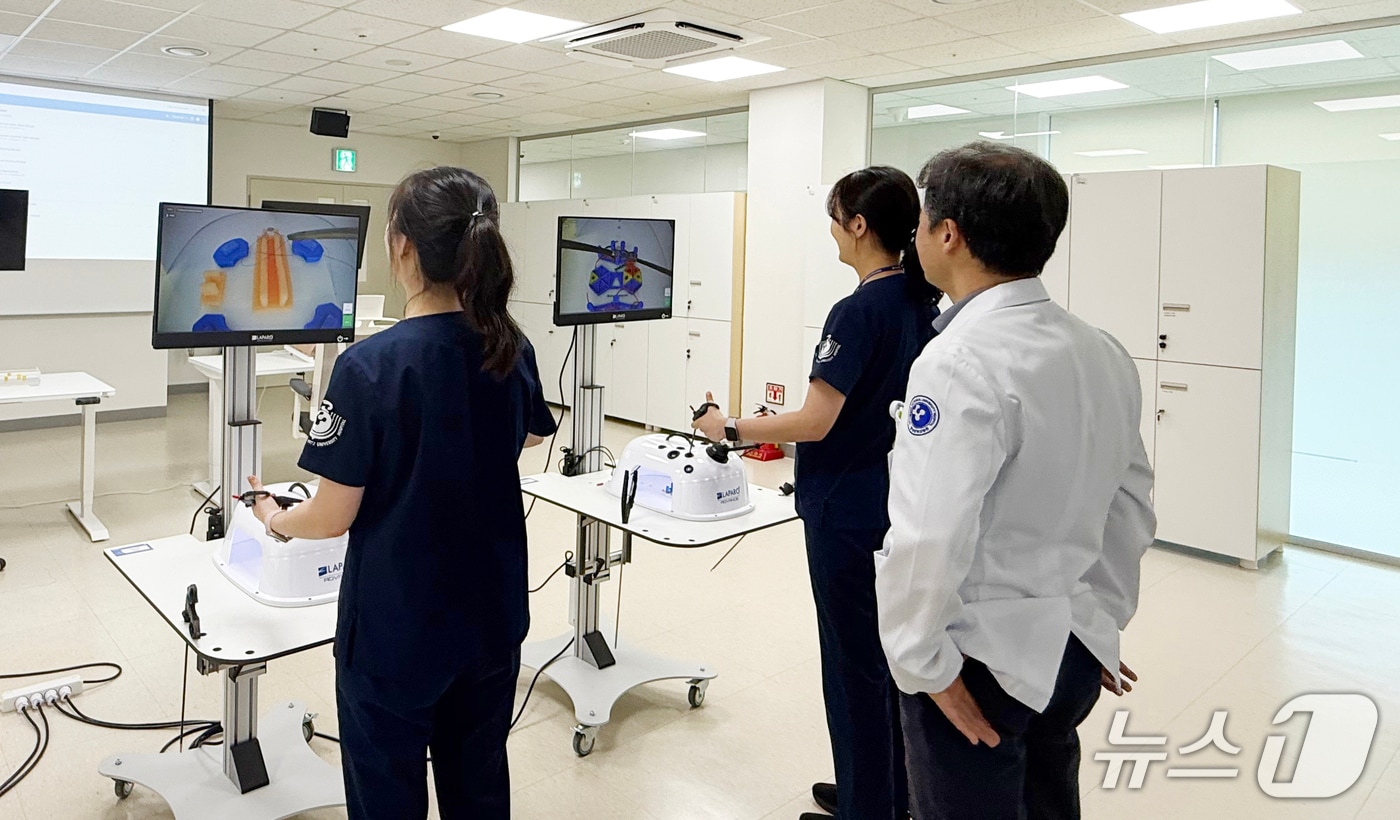 대한외과학회 춘계학술대회 전공의 술기대회(충남대병원 제공) /뉴스1