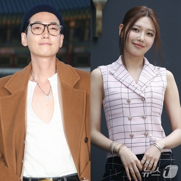 정경호(왼쪽), 수영/ 뉴스1 DB