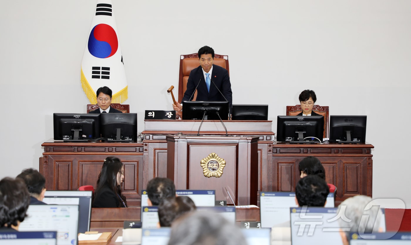 제주도의회 본회의장. 2026.7.1 ⓒ 뉴스1 오미란 기자