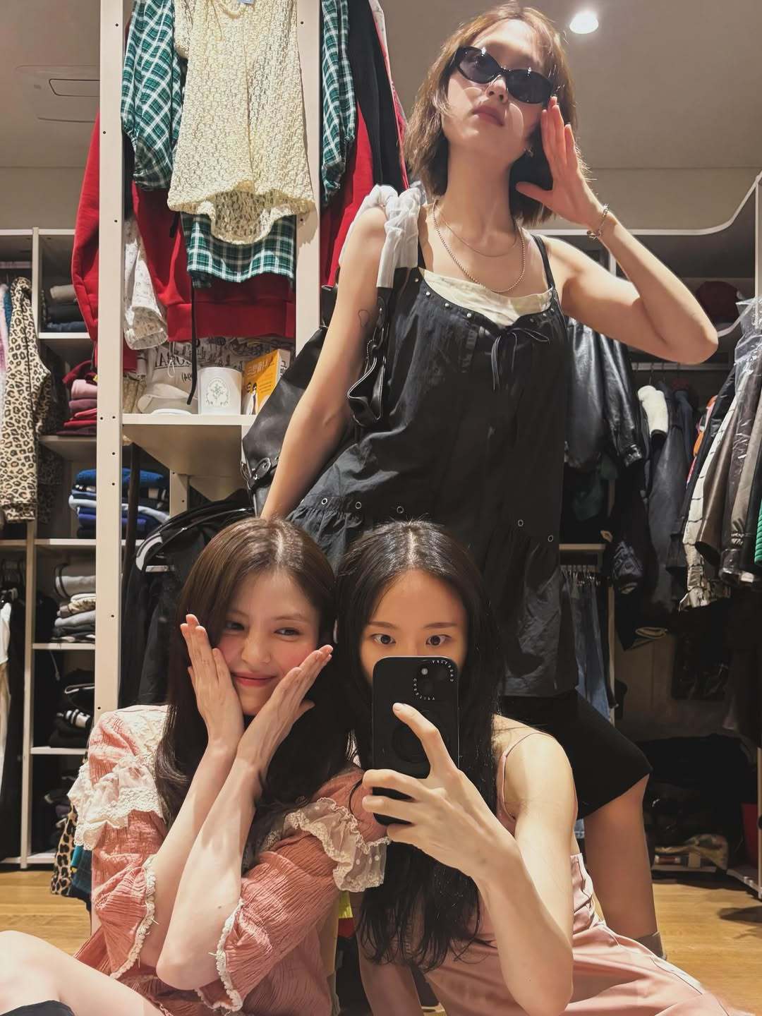 한소희 류혜영 박예니(SNS 갈무리)