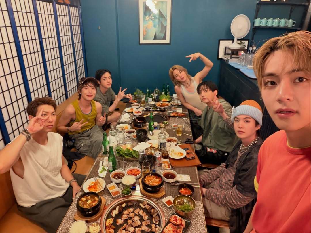 방탄소년단(뷔 SNS 갈무리)