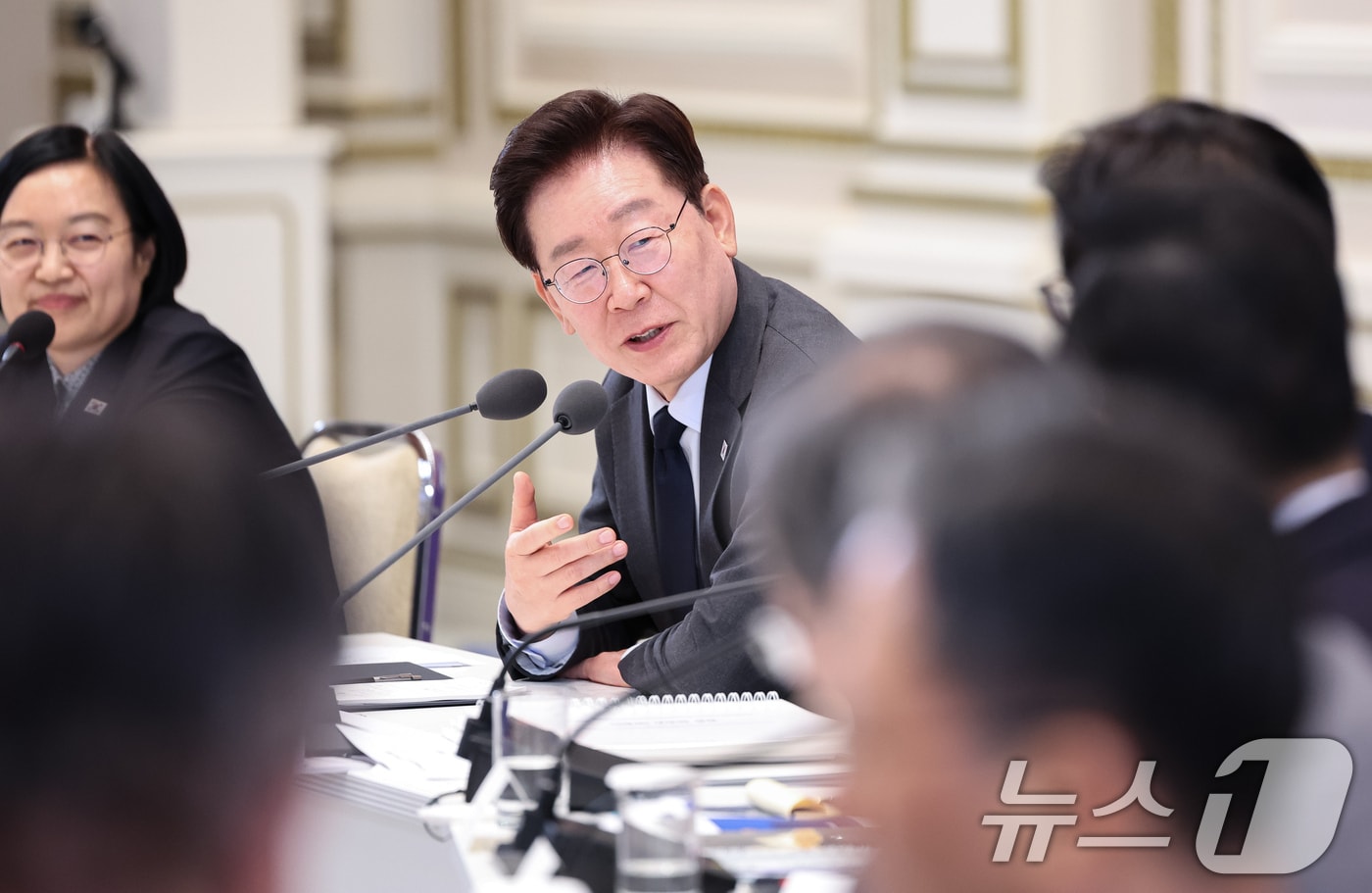 이재명 대통령이 지난 13일 청와대 영빈관에서 열린 2026년 국가재정전략회의에서 발언하고 있다. 2026.7.13 ⓒ 뉴스1 허경 기자