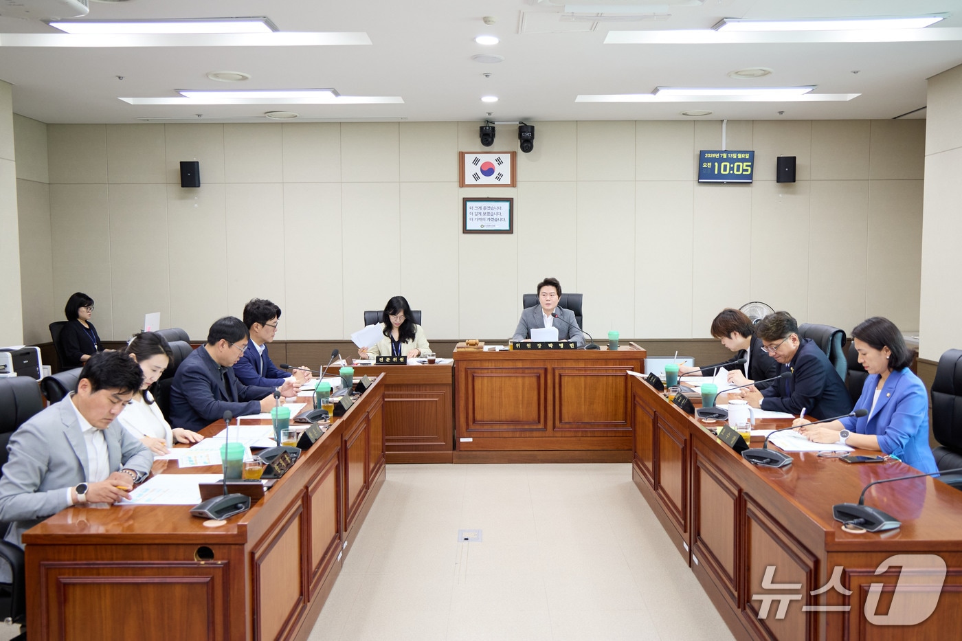 13일 열린 용인시의회 의회운영위원회 회의 모습.(시의회 제공)