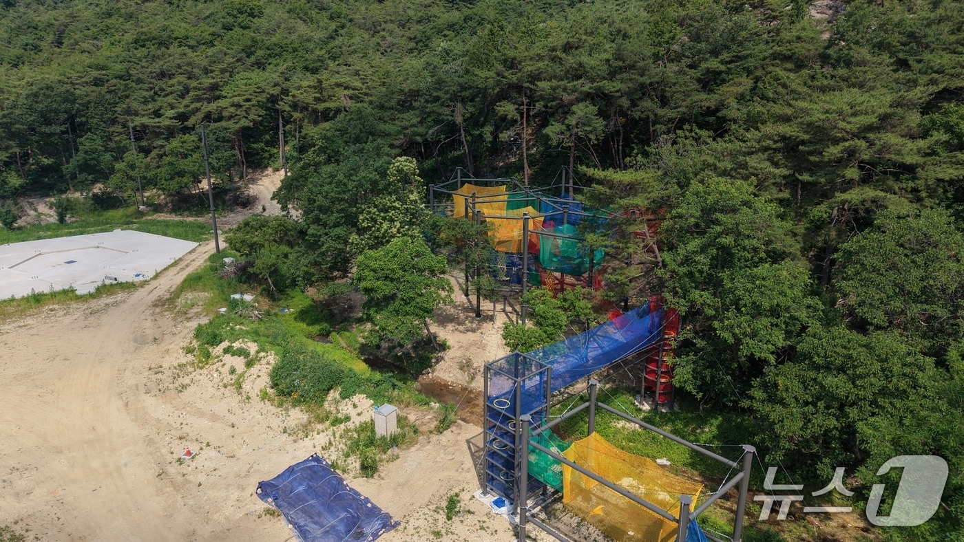 고창 구름골 산림휴양테마파크 전경.(고창군 제공. 재판매 및 DB금지)