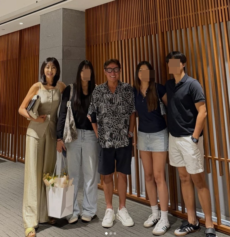 전미라 윤종신 가족/인스타그램 캡처