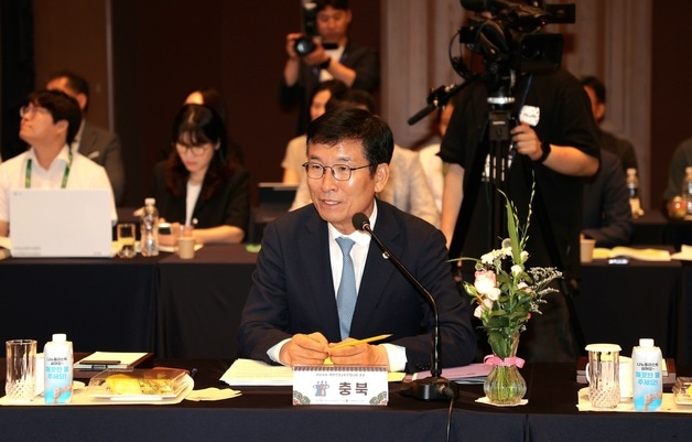 108회 대한민국교육감협의회 총회에 참석한 윤건영 충북교육감.(충북교육청 제공. 재판매 및 DB금지)