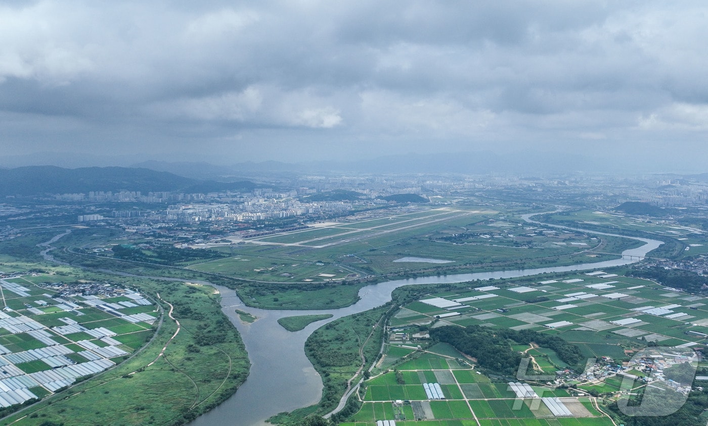 광주 군공항 반도체 클러스터 부지.(특별시청 제공. 재배포 및 DB 금지)