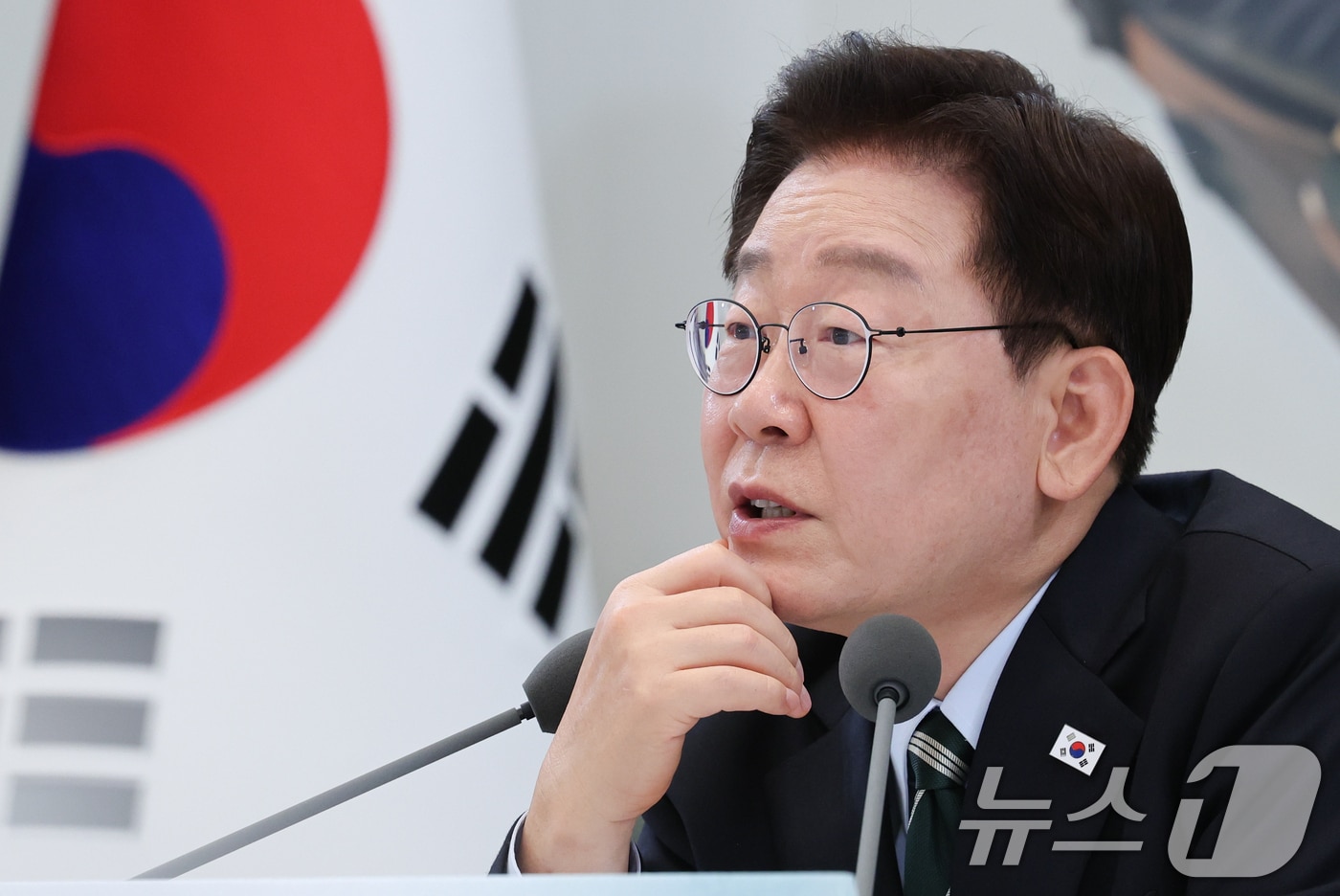 이재명 대통령이 지난 16일 청와대 영빈관에서 열린 국토교통부, 농림축산식품부, 해양수산부 2차 업무보고에서 발언을 하고 있다. 2026.7.16 ⓒ 뉴스1 이재명 기자