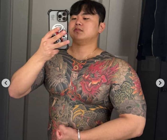 살인 피의자 정재환. SNS