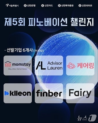 서울시, 핀테크 스타트업 6개사 선정...신한금융과 서비스 실증 - 뉴스 썸네일 이미지