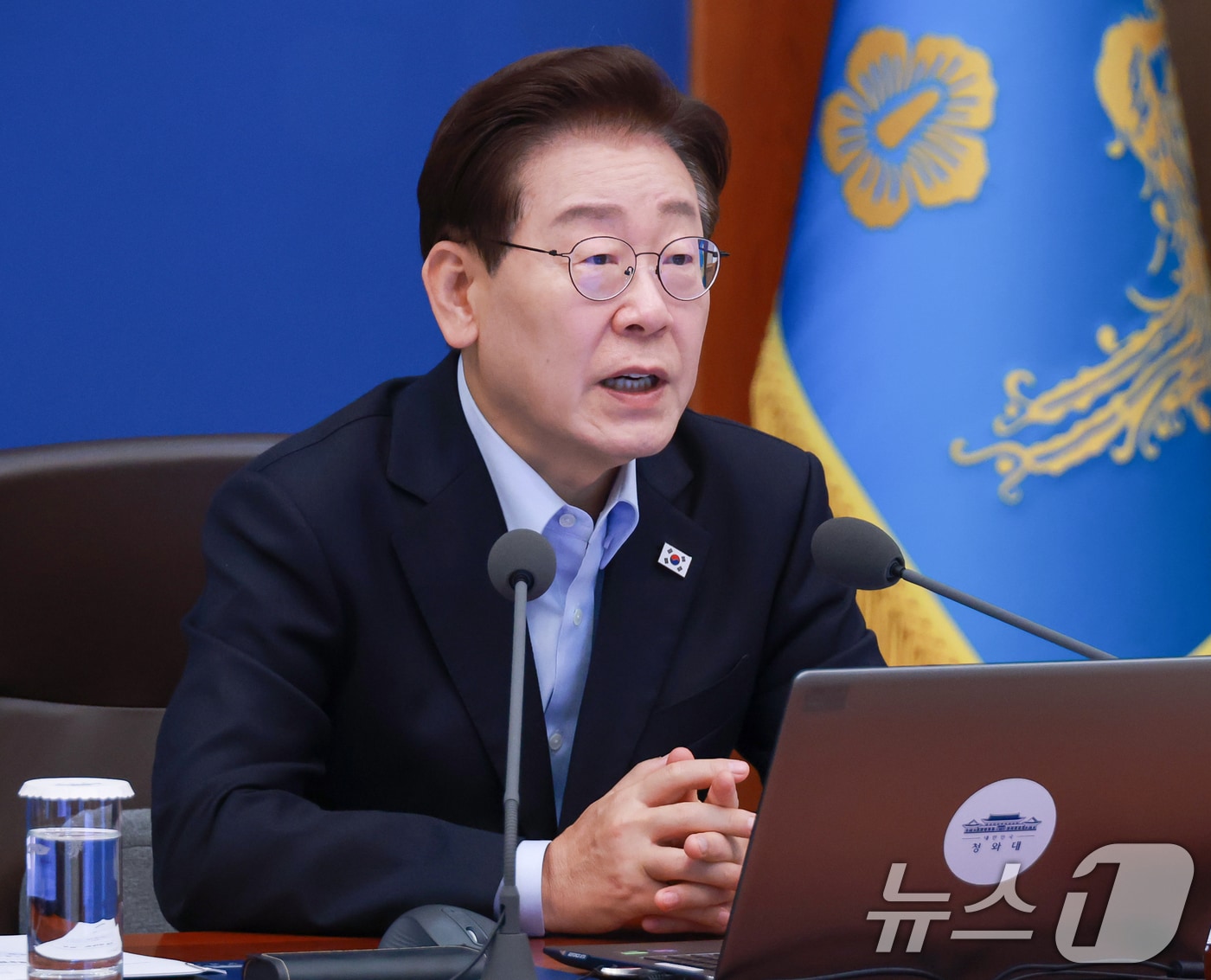 이재명 대통령이 2일 청와대에서 열린 수석보좌관회의에서 발언하고 있다 (청와대통신사진기자단) 2026.7.2 ⓒ 뉴스1 이재명 기자