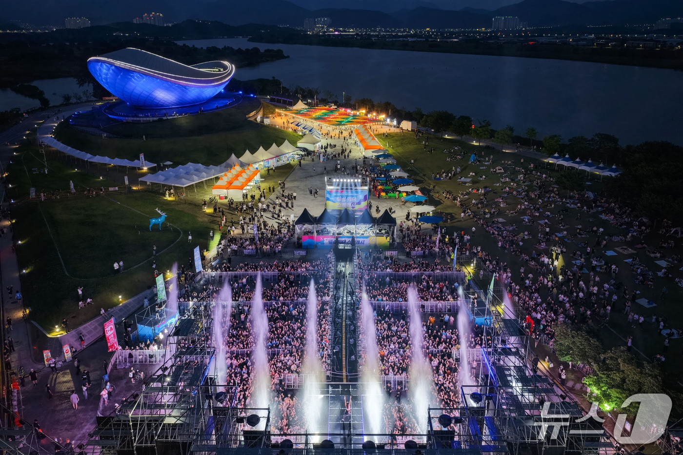 지난 18일 열린 대구 달성군 '청년축제-달성워터스플래시' 현장 모습.(대구 달성군 제공. 재판매 및 DB 금지)