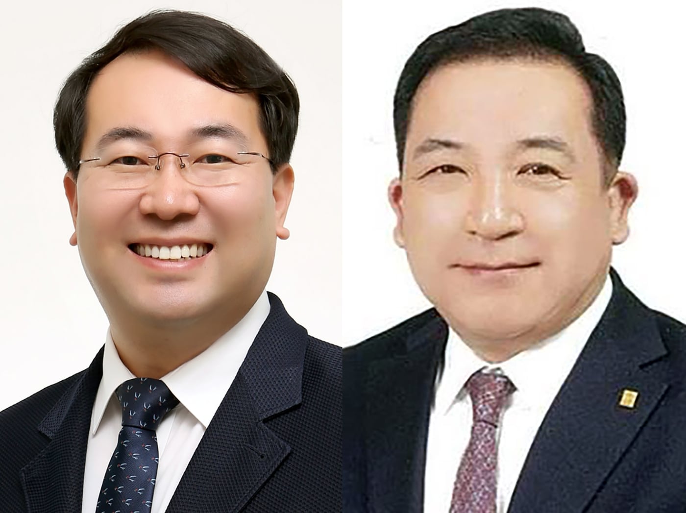 고광철 국민의힘 제주시갑 당협위원장과 이정엽 전 제주특별자치도의회 의원.
