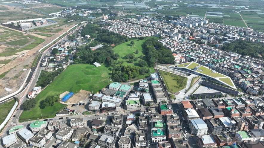 경산 임당유적전시관 전경.(경산시 제공, 재판매 및 DB 금지)