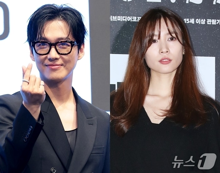 남궁민(왼쪽)과 진아름 ⓒ 뉴스1