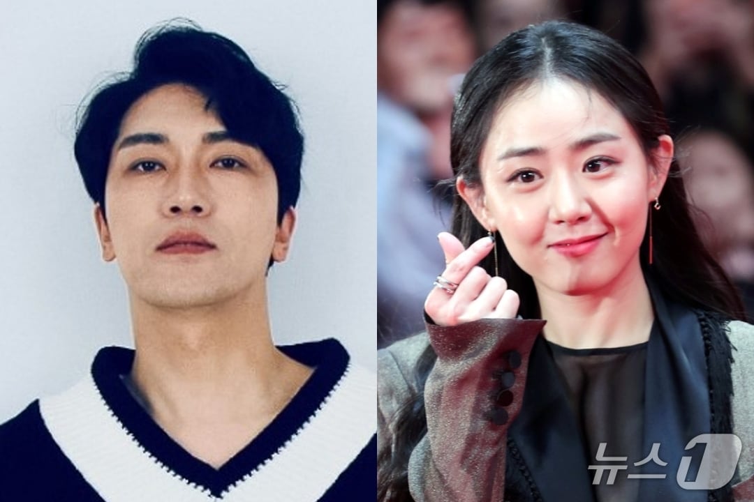 출처 배우 정평(왼쪽), 문근영=뉴스1 DB
