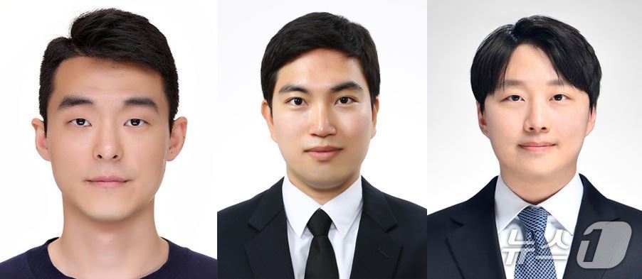 고려대 신소재공학부 김세호 연구팀과 서울대 기초과학연구원 이성진 박사, 독일 막스플랑크 친환경소재연구소 장규선 박사.(고려대 제공)