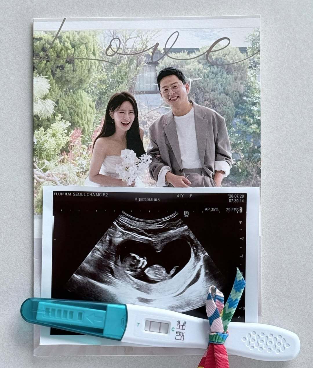김지민♥김준호 부모 된다…'첫 시험관 성공' 태명은 두룹이