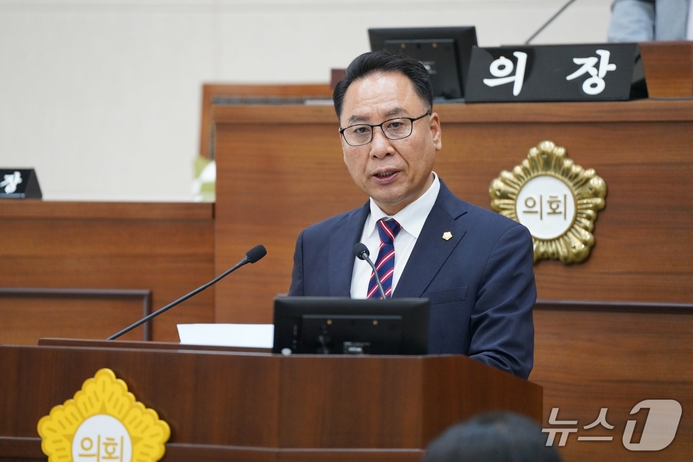 제10대 부산진구의회 의장으로 선출된 국민의힘 성낙욱 의원. (부산진구의회 제공. 재판매 및 DB금지)