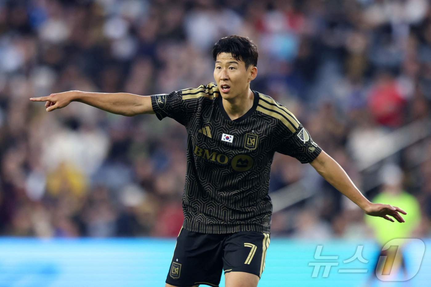 MLS 올스타전에 출전하는 LA FC 손흥민. ⓒ AFP=뉴스1
