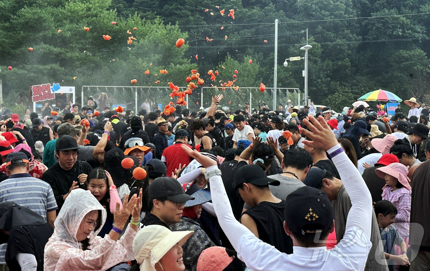 2026 화천토마토축제 현장.(뉴스1 DB)