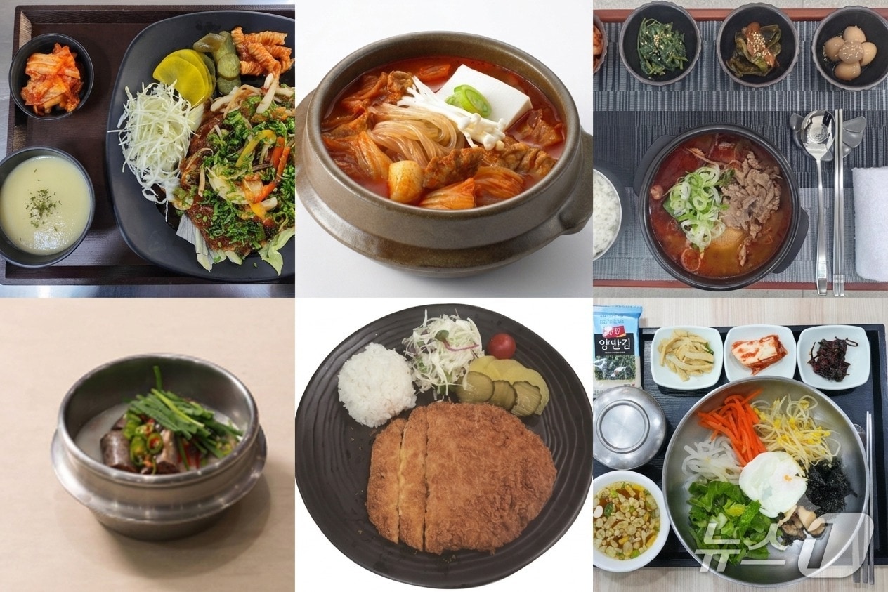 고객이 선택한 충남권 고속도로 휴게소 인기 메뉴(한국도로공사 대전충남본부 제공) /뉴스1