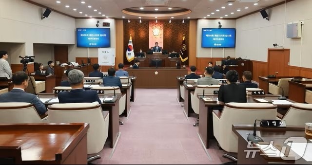 제천시의회 본회의장. (제천시의회 제공. 재판매 및 DB 금지)