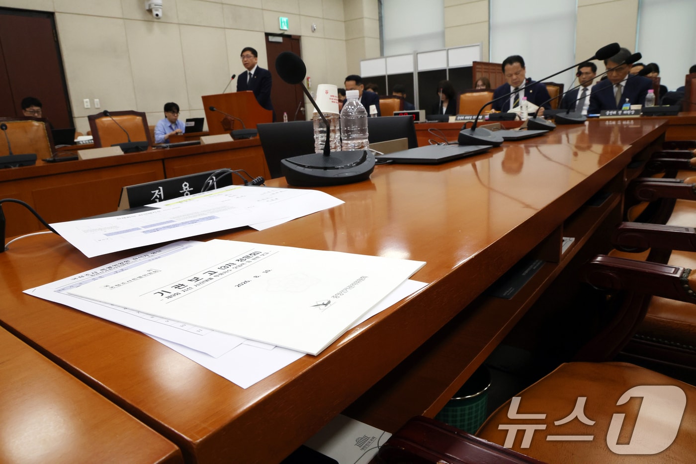 10일 오후 서울 여의도 국회에서 열린 제9회 전국동시 지방선거 투표용지 부족사태 등 국민참정권 침해 진상규명 및 선거관리 개혁을 위한 국정조사특별위원회 제3차 청문회. 2026.8.10 ⓒ 뉴스1 황기선 기자